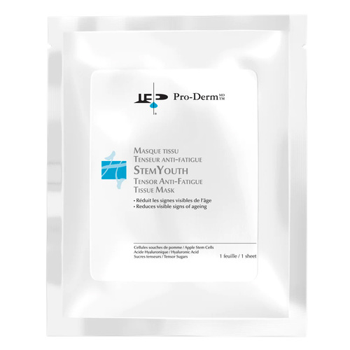 ProDerm StemYouth Tensor Anti-Fatigue Tissue Mask on white background
