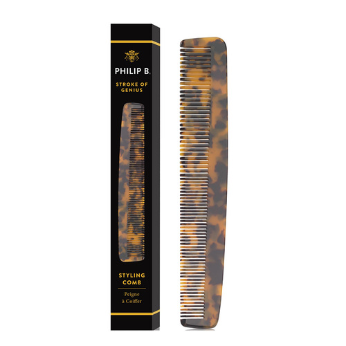 Philip B Botanical Styling Comb on white background