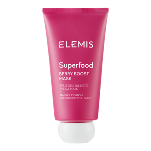 Elemis Superfood Berry Boost Mask on white background
