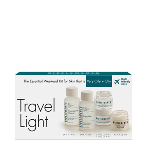 Bioelements Travel Light Kit for Oily, Very Oily Skin on white background