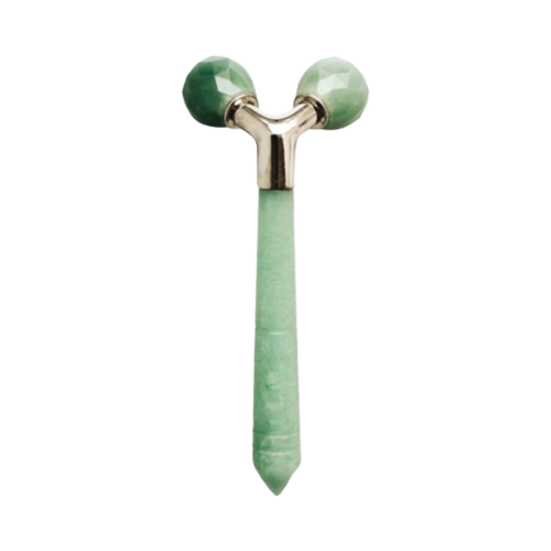 Mount Lai The Jade Tension Melting Massager for the Face and Neck - Jade on white background