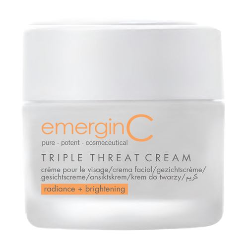 emerginC Triple Threat Cream on white background