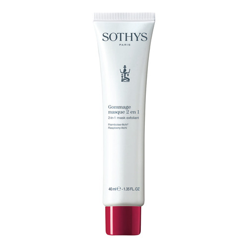 Naturally Yours Sothys Gommage 2-1 Mask Raspberry-Litchi on white background