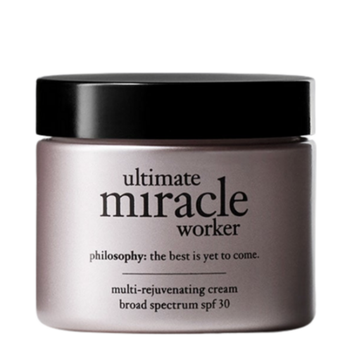 Philosophy Ultimate Miracle Worker Multi-Rejuvenating Cream SPF30 on white background