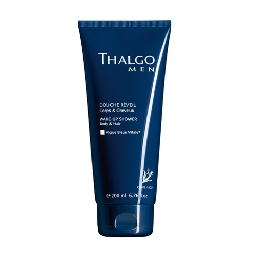 Thalgo Men Wake-Up Shower Gel (Body and Hair) on white background