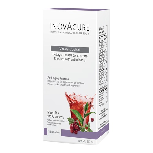 Inovacure Vitality Anti-Aging Cocktail Formula on white background