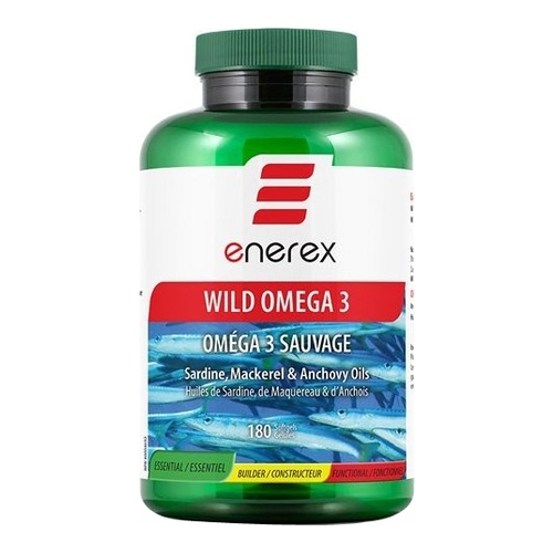 Enerex Wild Omega 3, 180 capsules
