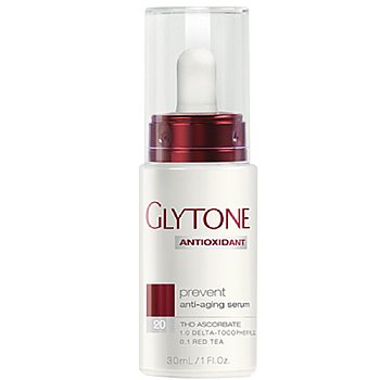 Glytone Antioxidant Anti-Aging Facial Serum on white background