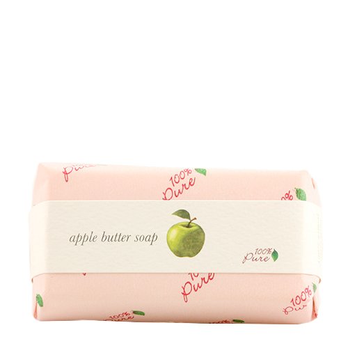 100% Pure Organic Apple Butter Soap, 127g/4.5 oz
