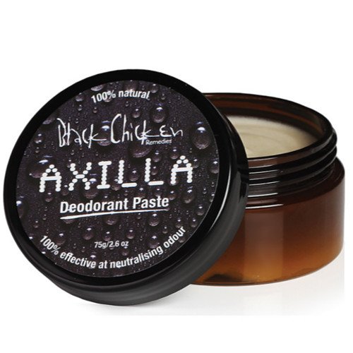 Black Chicken Remedies Axilla Deodorant Paste on white background