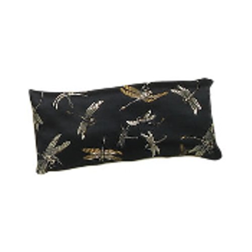 Jane Inc Lavender Eye Pillow: Dragonflies - Black, 1 piece