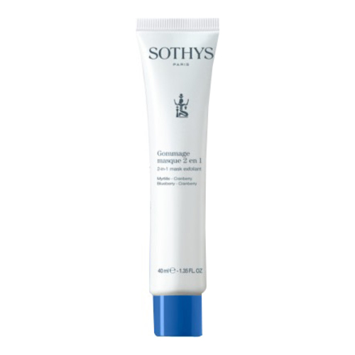 Sothys Blueberry and Cranberry 2 in 1 Mask Exfoliant on white background