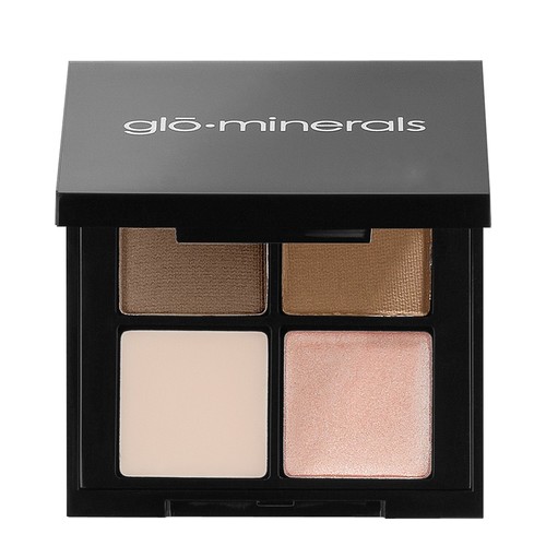gloMinerals Brow Quad - Taupe, 1 piece
