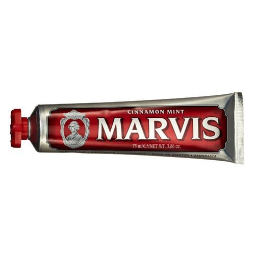 Marvis Toothpaste - Amarelli Licorice Mint on white background