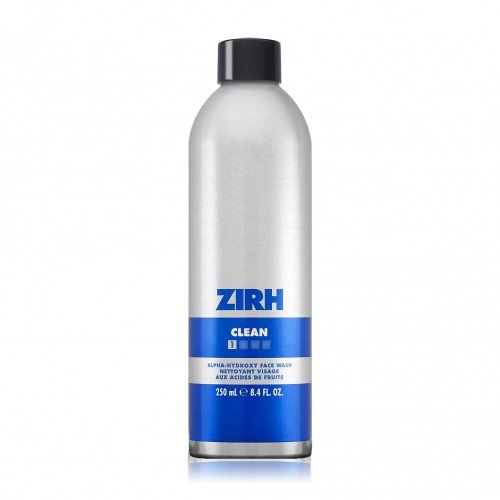 Zirh CLEAN Alpha-Hydroxy Face Wash, 250ml/8.4 fl oz