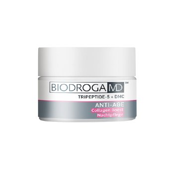 Biodroga MD Collagen Boost Night Care on white background