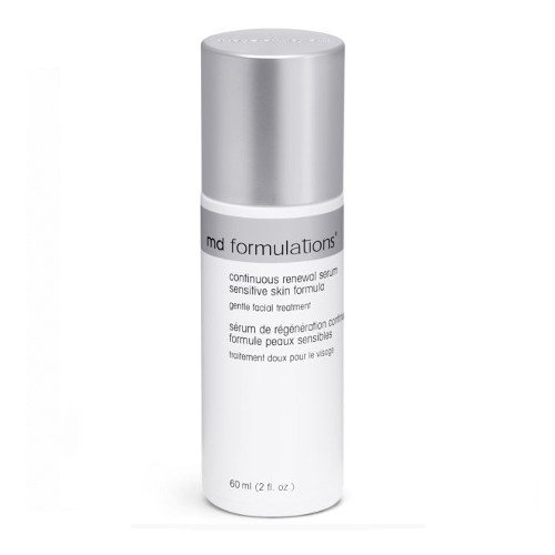 MD Formulations Continuous Renewal Serum Sensitive Skin on white background