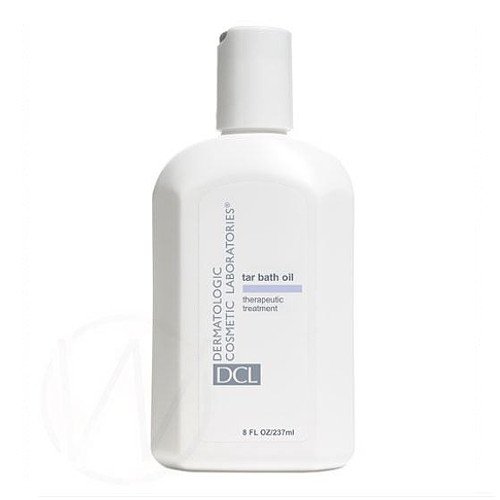 DCL Dermatologic Tar Bath Oil on white background