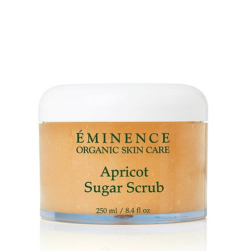 Eminence Organic Apricot Sugar Scrub, 250ml/8.4 fl oz Eminence Organics on white background