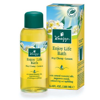 Kneipp Enjoy Life Bath - May Chang & Lemon on white background