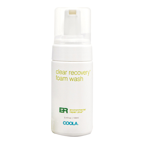 Coola Environmental Repair Plus Clear Recovery Foam Wash on white background