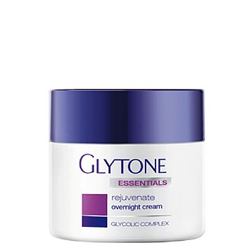 Glytone Essentials Overnight Cream on white background