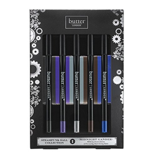 butter LONDON Midnight Gander Wink Eye Pencil Set (Limited Edition), 5 Pieces