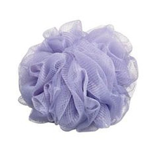 Naturally Yours Lilac Shower Pouf on white background