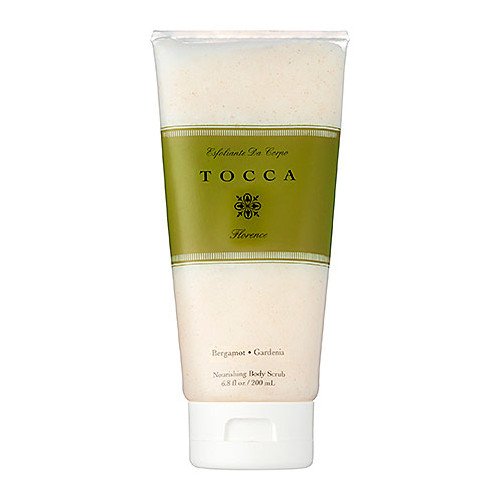 Tocca Beauty Esfoliante da Corpo - Bianca: Green Tea & Lemon Body Scrub on white background