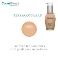 Exuviance Skin Caring Foundation SPF 15 - Terracotta Sand - 1 fl oz. bottle
