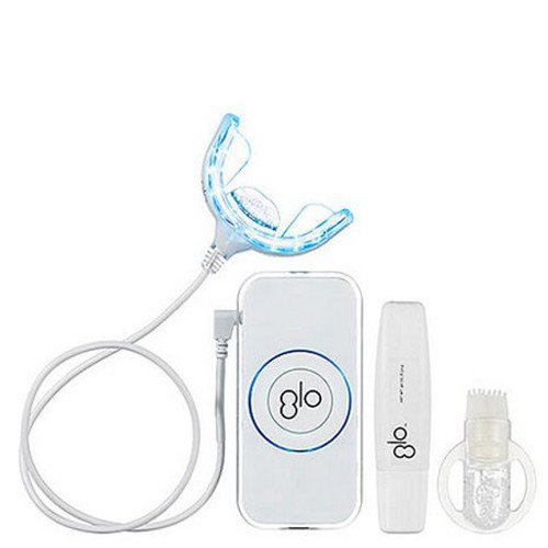 GLO Science Brilliant Personal Teeth Whitening Device on white background