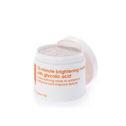 Lather 10-Minute Brightening Mask With 7% Glycolic Acid on white background