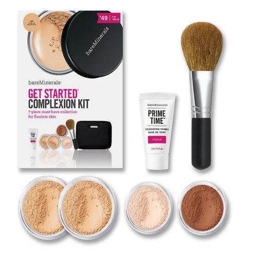 Bare Escentuals bareMinerals Get Started Complexion Kit - Light, 7 pieces