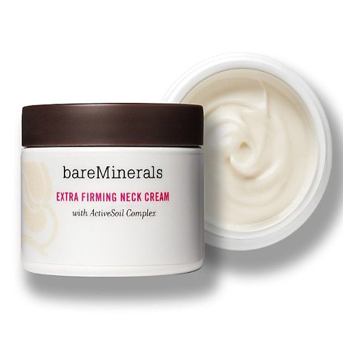 Bare Escentuals bareMinerals Extra Firm Neck Cream on white background