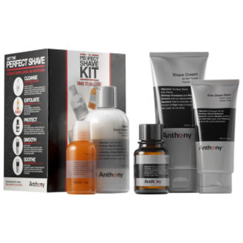 Anthony Logistics The Perfect Shave Kit, 4 pieces