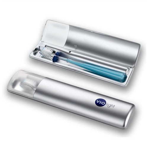 VIOlife Personal/Travel UV Toothbrush Sanitizer, 2 pieces