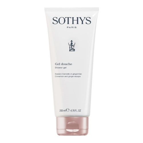 Sothys Shower Gel Cinnamon And Ginger on white background