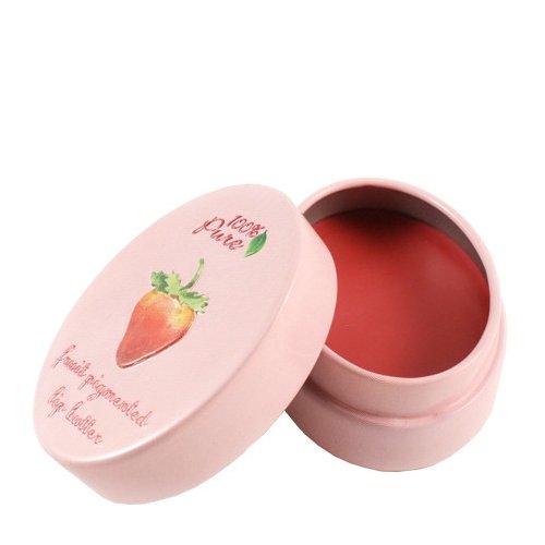 100% Pure Organic Fruit Pigmented Lip Butter - Strawberry, 9g/0.35 oz