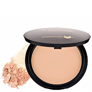 Dr Hauschka Translucent Face Powder Compact on white background