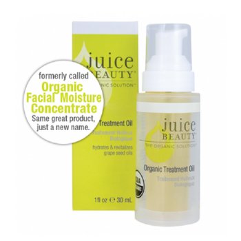 Juice Beauty Organic Treatment Oil on white background