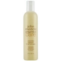 John Masters Organics Bare Unscented Shampoo for All Hair Types, 8 oz, 236ml