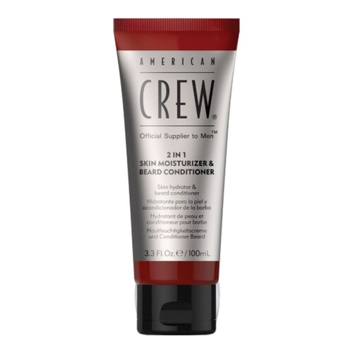 American Crew 2-in-1 Moisturizer and Beard Conditioner on white background