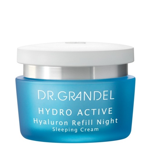 Dr Grandel Hydro Active Hyaluron Refill Night Sleeping Cream on white background