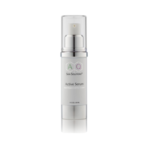 AQ Skin Solutions Active Serum - Daily Topical System on white background