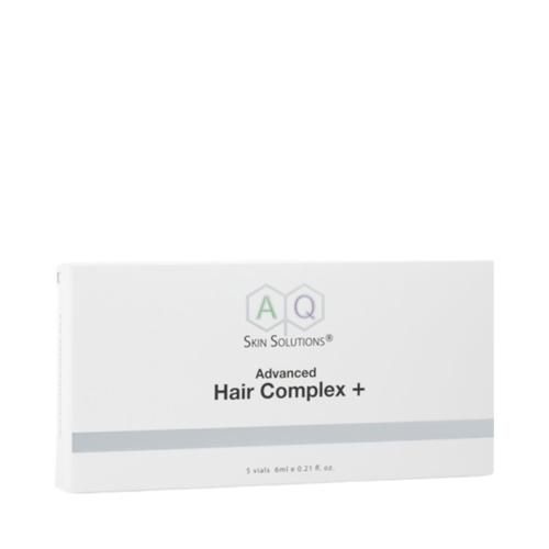 AQ Skin Solutions Advanced Hair Complex+ on white background