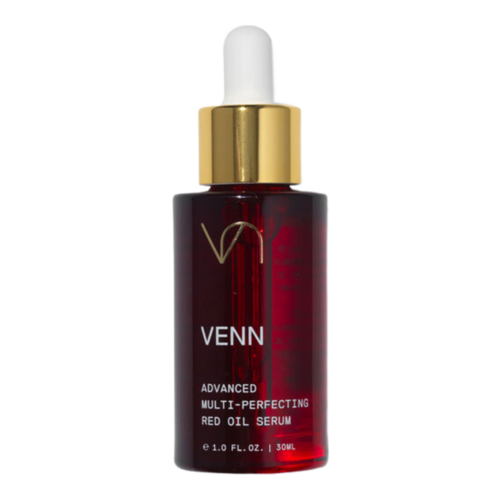 Venn Advanced Multi-Perfecting Red Oil Serum on white background