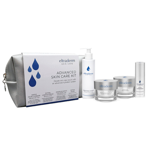 Eltraderm Advanced Skin Care Kit on white background