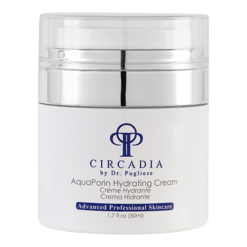 Circadia AquaPorin Hydrating Cream on white background