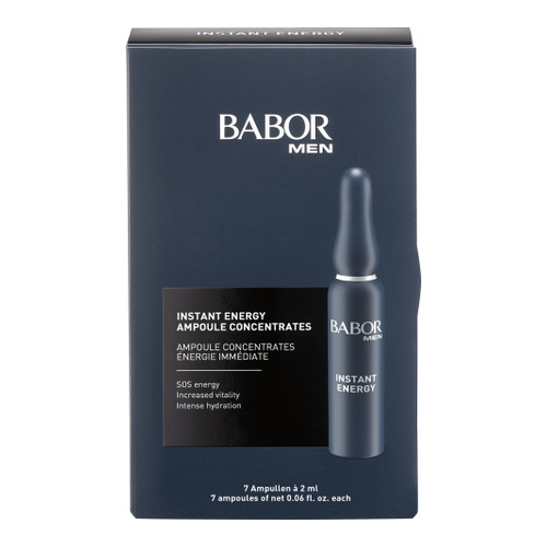 Babor Men Instant Energy Ampoule Concentrates on white background