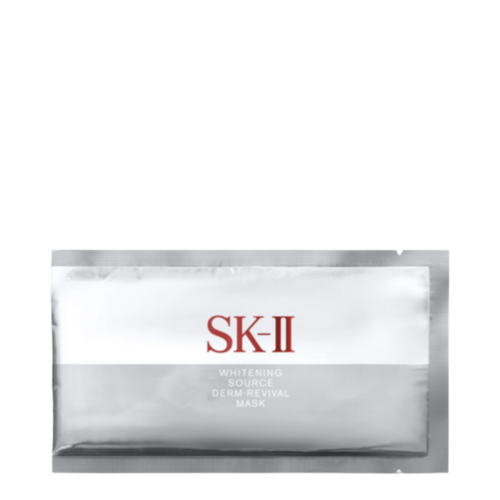 SK-II Brightening Derm Revival Mask on white background